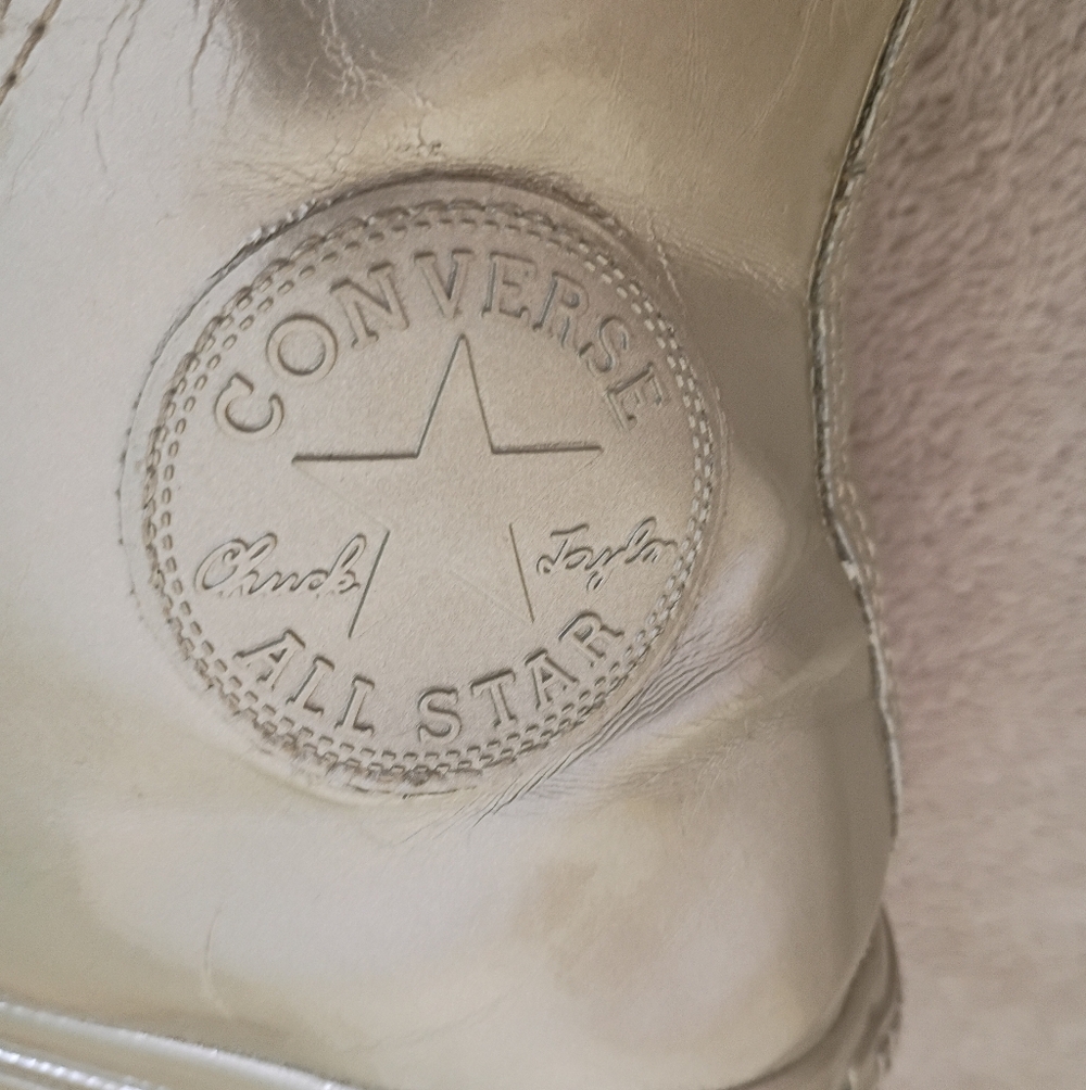 Converse Women's Metallic High Top Sneakers - Picture 4 of 11